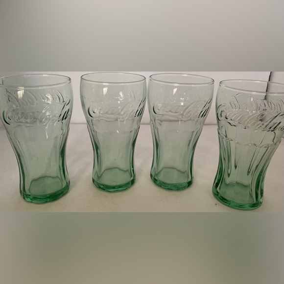 Coca-Cola Set: Mini Juice Glasses, Set Of 4 - Picture 1 of 2